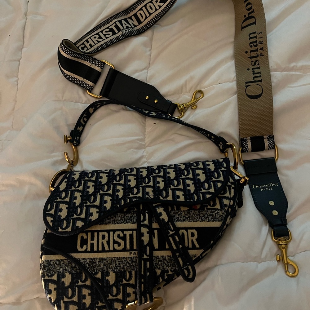 Christian Dior Bag color navy blue